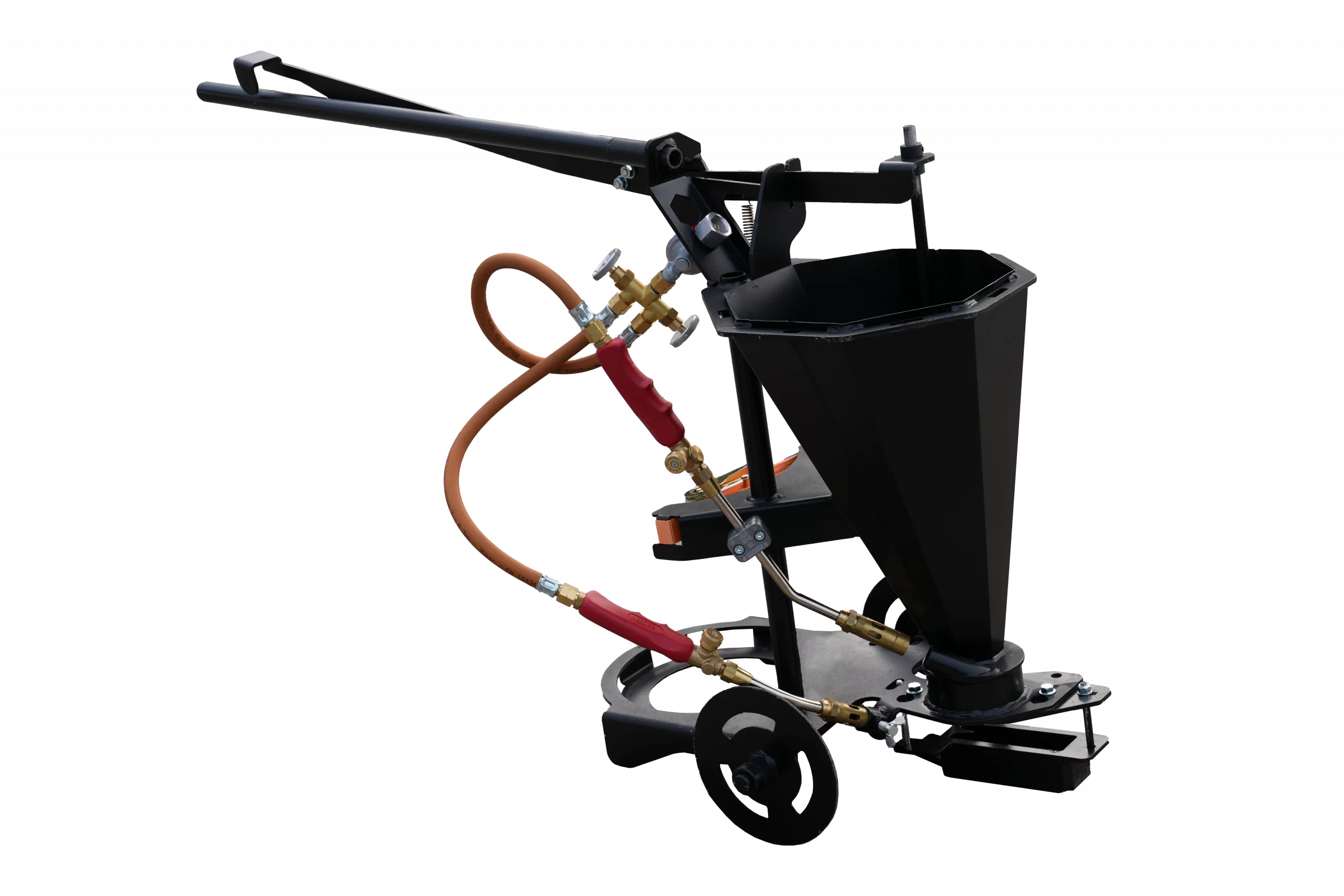 Vergusstrichter, Fugenverguss mit Trichter