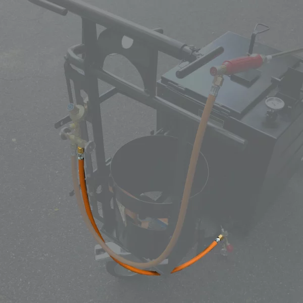Gasschlauch 900 mm – Bild 2